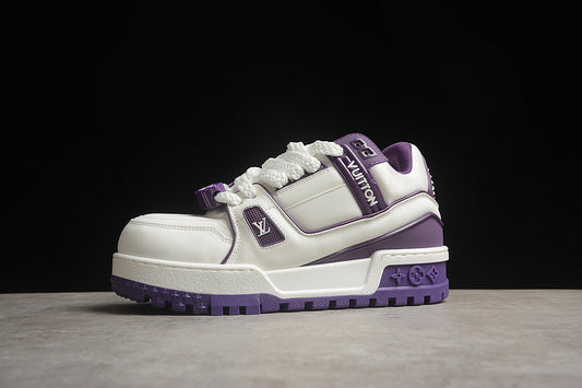 Louis Vuitton LV Trainer Maxi Sneaker White/Purple